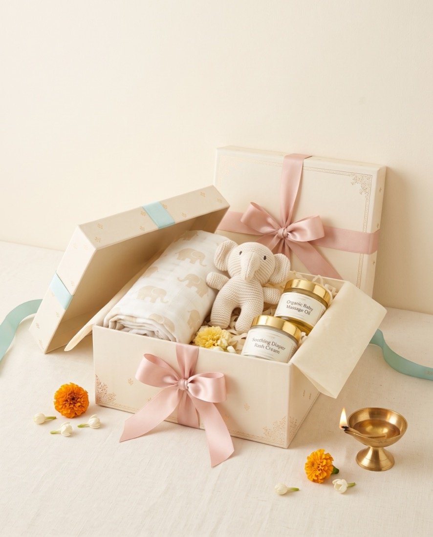 Baby Shower Blush Hamper
